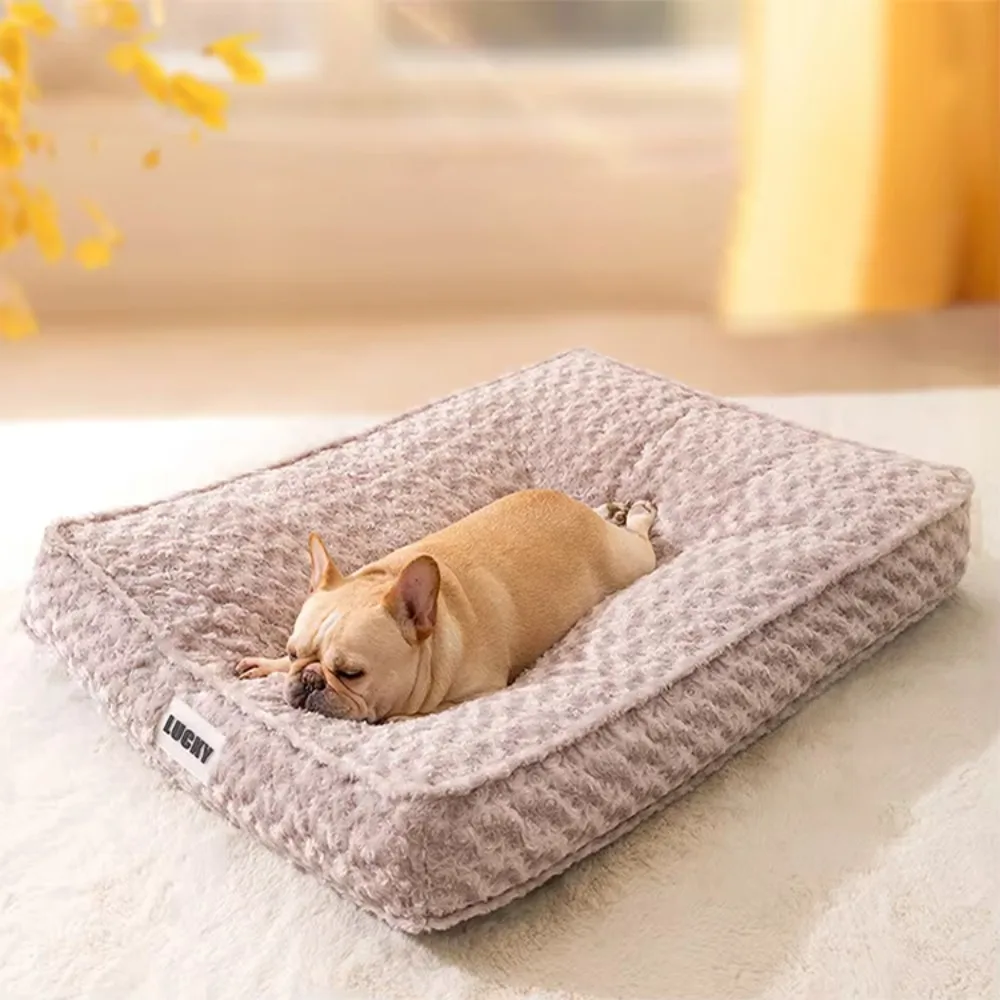 

Fleece Soft Wholesale Dog Beds Removed Washed Autumn and Winter Thick Sleeping Cat Nest Pet Mats & Pads