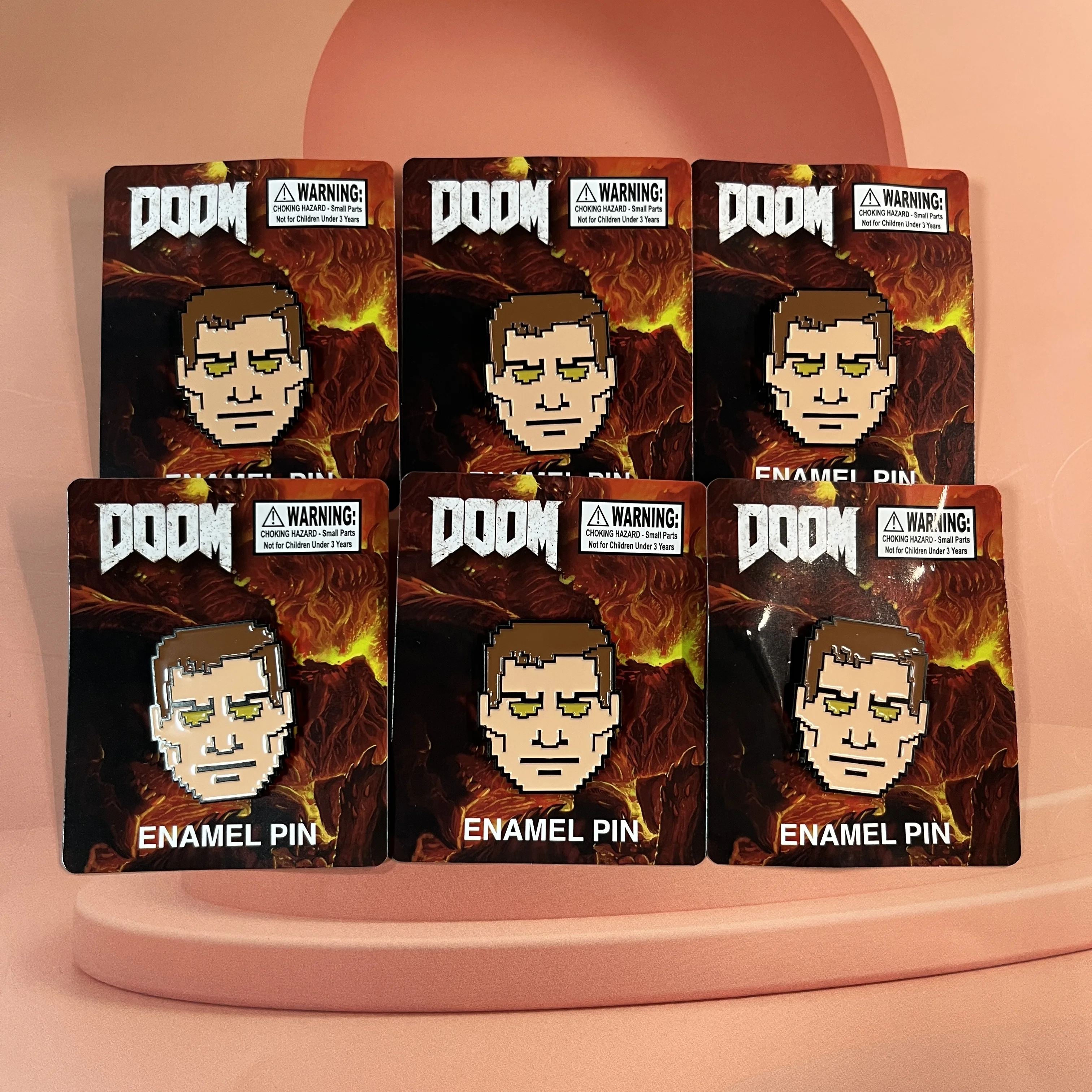 Doom Enamel Pin: Pi…