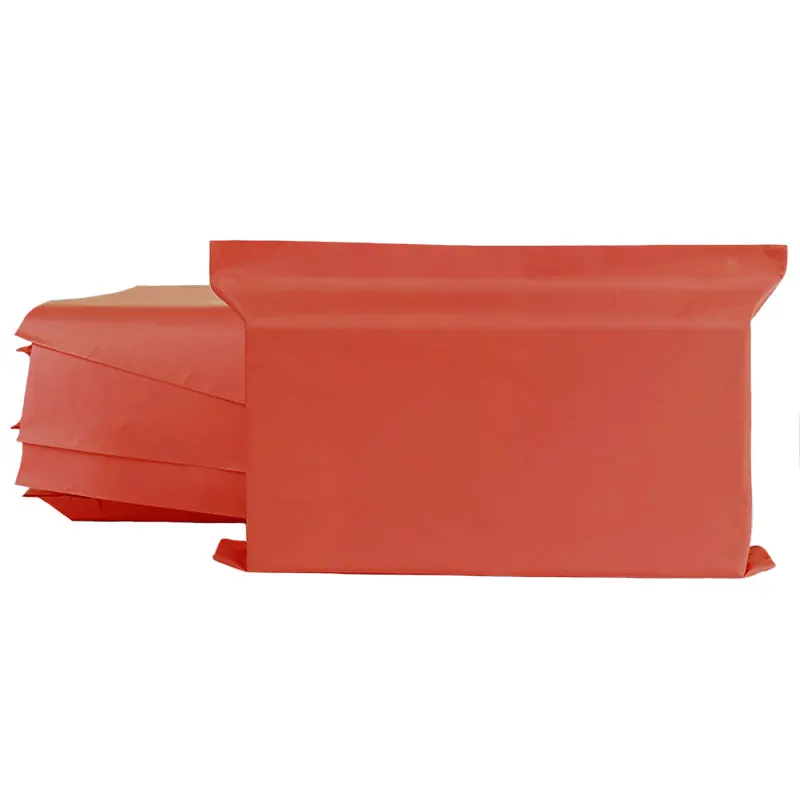 

INPLUSTOP Customize LOGO Poly Logistics Clothing Storage Bags 50Pcs Red Color Self Seal Mailing Ecommerce Courier Express Pouch