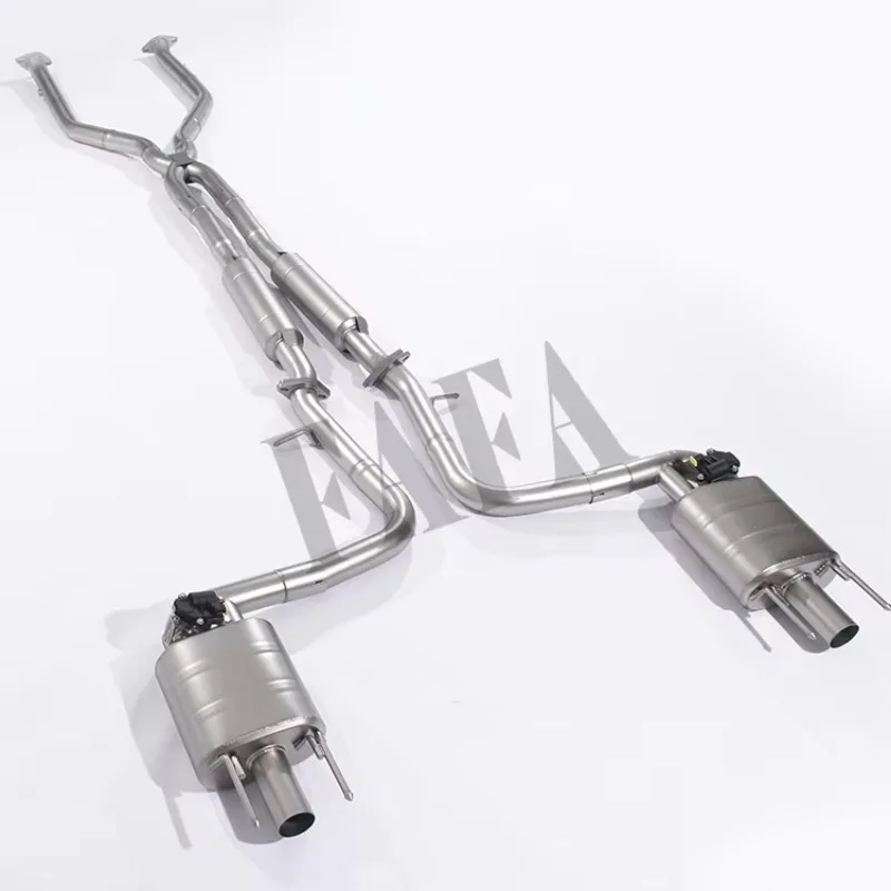 Hot Selling For IS350 3.5L Exhaust System Front Middle and Tail Electric Valve High Performance Back Exhaust Pipe Muffler