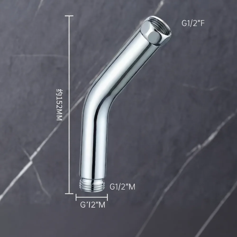 Adjustable Angle Shower Adapter Brass Elbow Connector Bathroom Rainfall Sprayer Pipe Swivel Joint Plumbing Fitting Parts