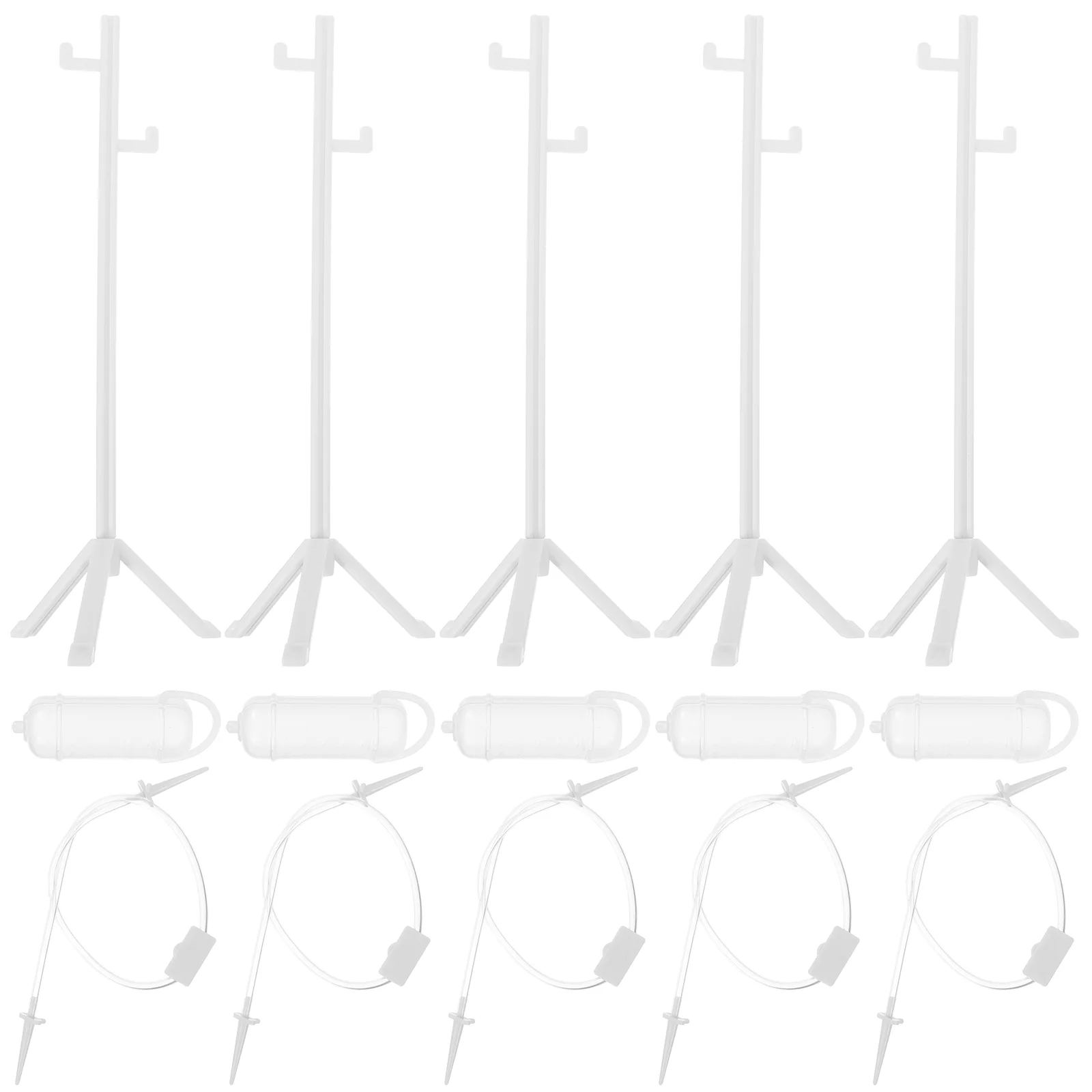 5 Pcs Doctor Injection Toys B Kids Infusion Bottle Model Playset For Plastic Party Supplies Nurse
