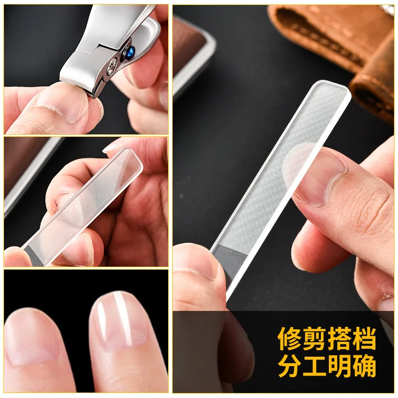 Professional Mini Nail Clippers High Quality Stainless Steel Large Opening Manicure Fingernail Cutter Ingrown Toenail Scissors