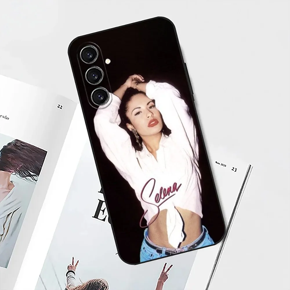 Selena Quintanilla Singer  Phone Case For Samsung Galaxy A13,21s,22,31,32,52,53,71,80,91 Black Soft Cover