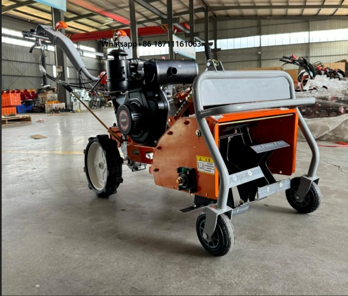 Wholesale Price Engine Weeder 4 Wheel Self Propelled Working Garden Use 50cm/60cm/70CM Width Weeder Machine for Farm