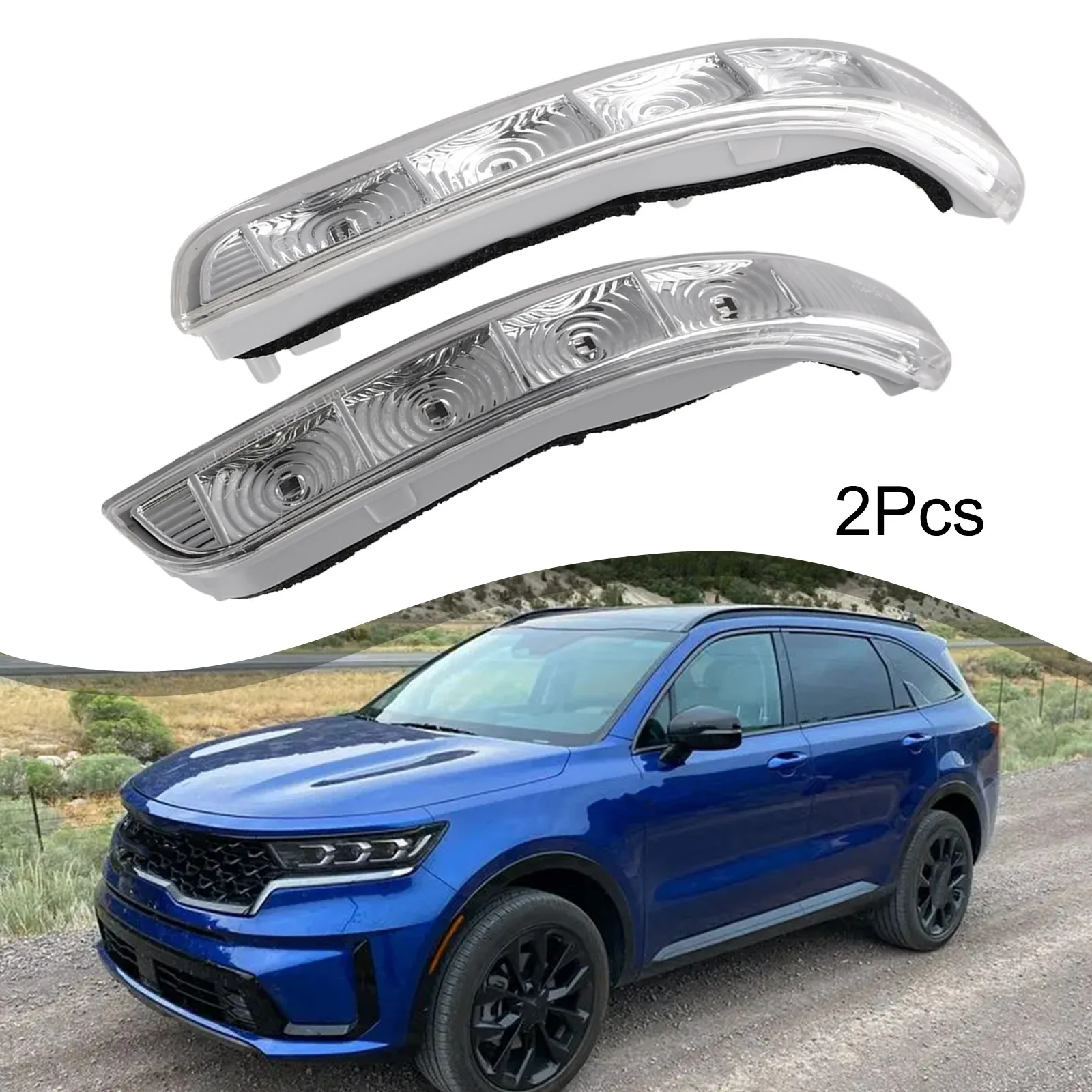 For KIA\'s Own Design Pair of Replacement LEDs Tailored For the For Sorento Model Years Between Ninety and Fourteen