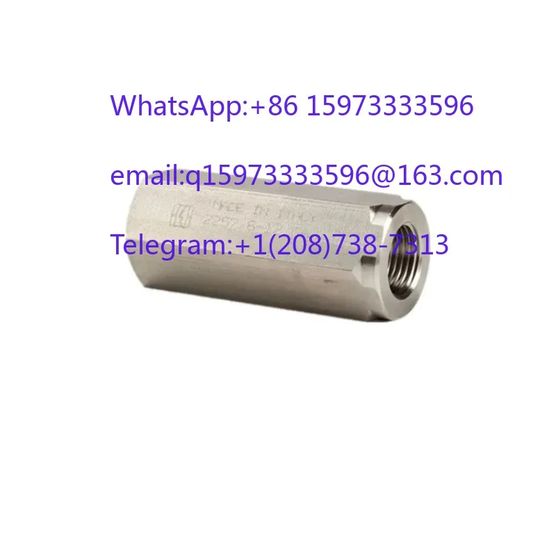 FT 2257/6 High Performance Unidirectional Check Valve One-way Non-return Valve for Water Oil Gas Pipeline