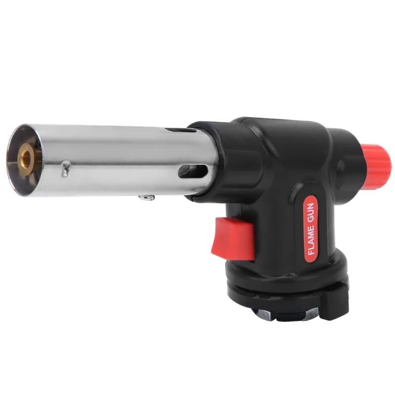 Gas Blow Torch Adjustable Electronic Ignition Welding Gun For Outdoors Barbecue 1300℃