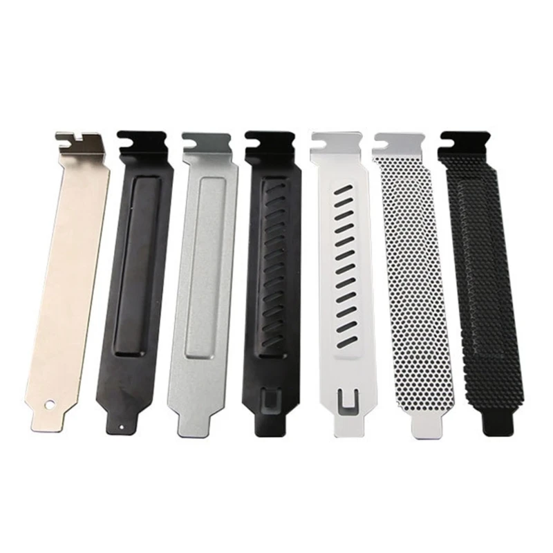 

5Pcs 12cm Ventilated PCI Dust Covers for PC Case Rear Slots Enhancing Airflows to Cooling Performances