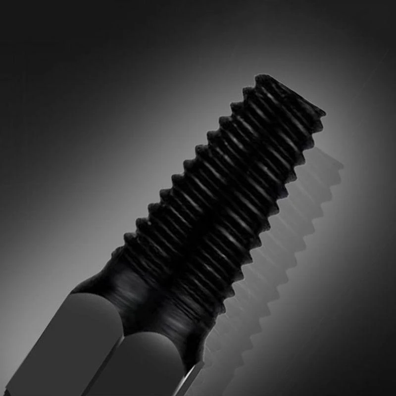 E06B実用ガジェット4 "6"損傷したネジを取り外すためのダブルヘッドねじ抽出器
