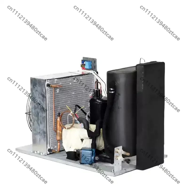 1P Heat Exchange Water Chiller 220V 700W Compressor Cooling Unit For Laboratory Test Industrial Cooling