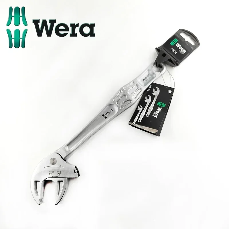 （1PC）German wera Vera 6004 Joker S/M/L/XL/XXL self-adjusting ratchet open end wrench