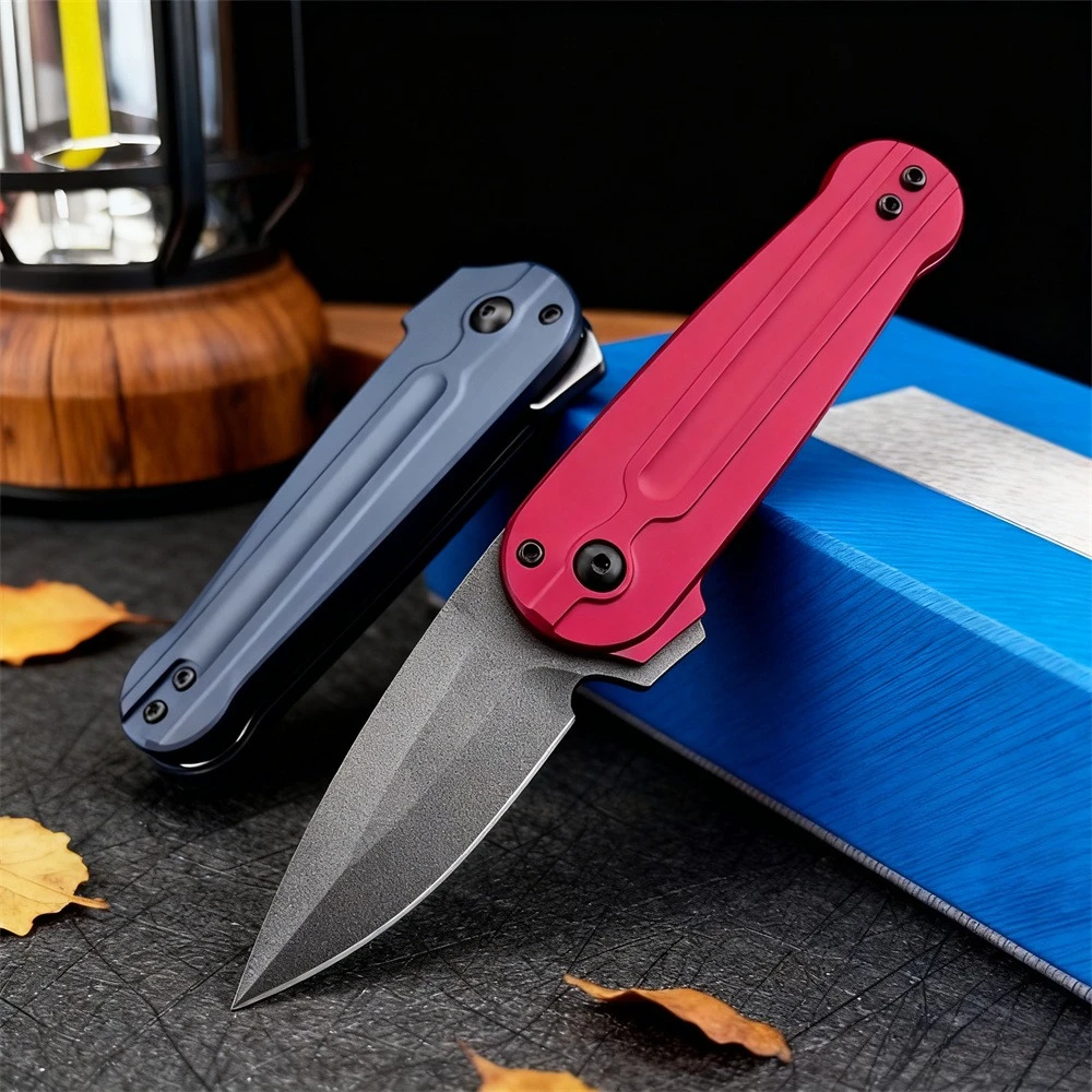 

Высококачественный складной нож для кемпинга на открытом воздухе 491, стальное лезвие D2, алюминиевая ручка, инструмент для выживания в джунглях, инструмент для повседневного ношения