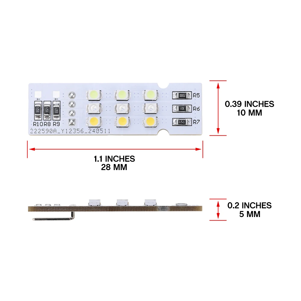 2x 업그레이드된 LED 언더 대시 발밑 주변 조명 2012-2019 BMW 3 시리즈 F30 F31 F34 M3 F80 316i 318i 328i 330i 335i 320i
