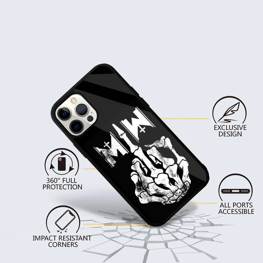 Motionless In Whites  Phone Case For iPhone 15,14,13,12,11,Plus,Pro,Max Mini Magsafe Magnetic Wireless Charging