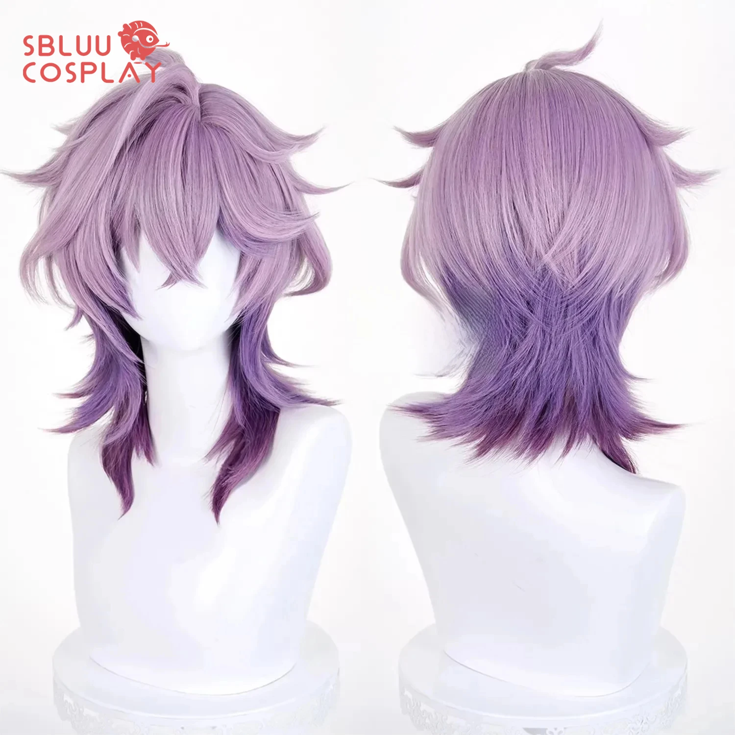 

SBluuCosplay Парик для косплея Дурин из Genshin Impact, разноцветный, термостойкий, синтетический, аксессуар для Хэллоуина