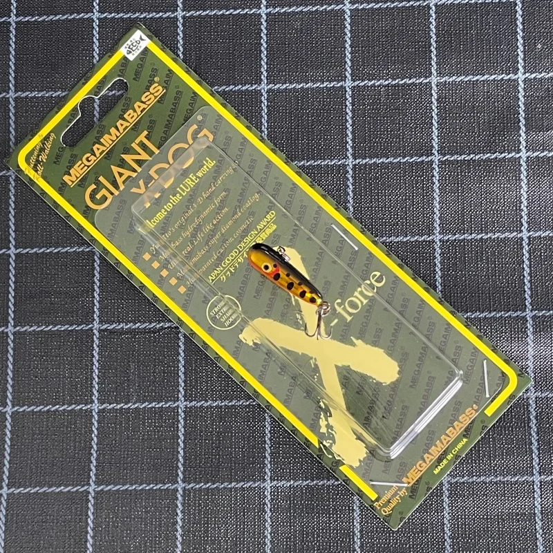 

MEGAIMABASS 8004Stream Trout & Spinibarbus Lure: Sinking Pencil w/ Treble Hooks