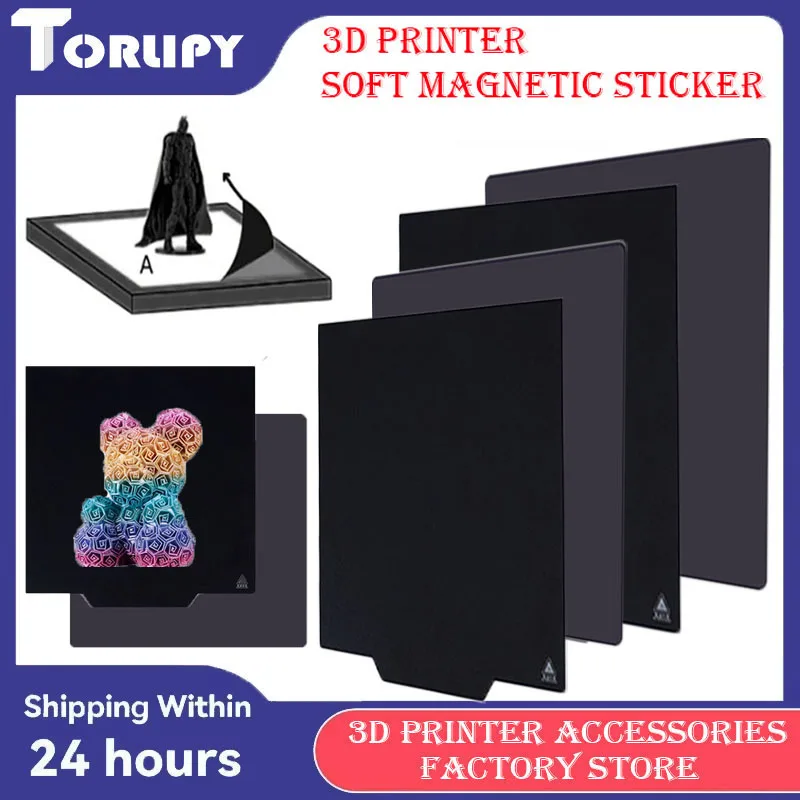 

Original For Ender 3 Printer Build Version Magnetic Patch Soft Magnetic Build Surface Magnetic Frosted Sticker For 3D Printer