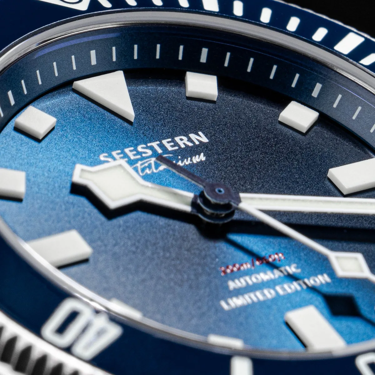 2023 SEESTERN Fashion Watch of Men Titanium Diving Automatic Mechanical Wristwatch ST2130 Movement 20Bar Waterproof Super Lume