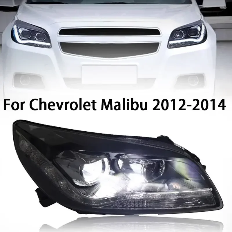 

Car Styling Head Lamp for Malibu LED Headlight 2012-2014 Chevrolet Malibu Headlights DRL Signal Projector Lens Automotive