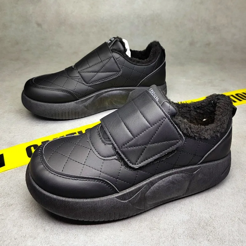 

Winter Cotton Shoes Solid-color High-quality Fleece Comfortable and Anti-slip Outdoor Women's Shoes Cotton Warm Cotton Boots