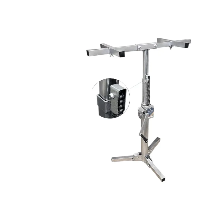 Support d'installation pour armoire murale rigide portable en acier inoxydable épaissi sur mesure, table de levage à charge lourde