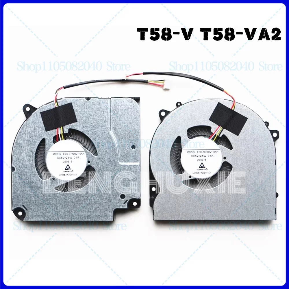 Genuine For MACHENIKE T58-V T58-VB T58-VA T58-VG65T T90-VG65 Laptop Cooling Fan