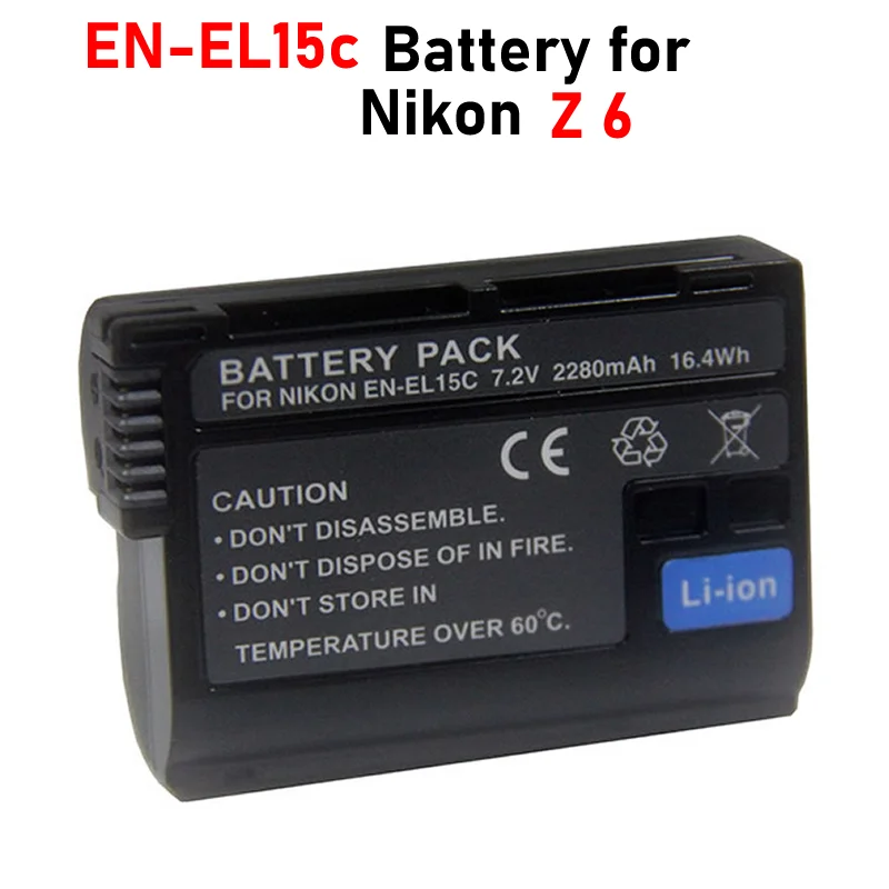 Z6 Battery EN-EL15c EN-EL15 Battery for Nikon Z6 Battery