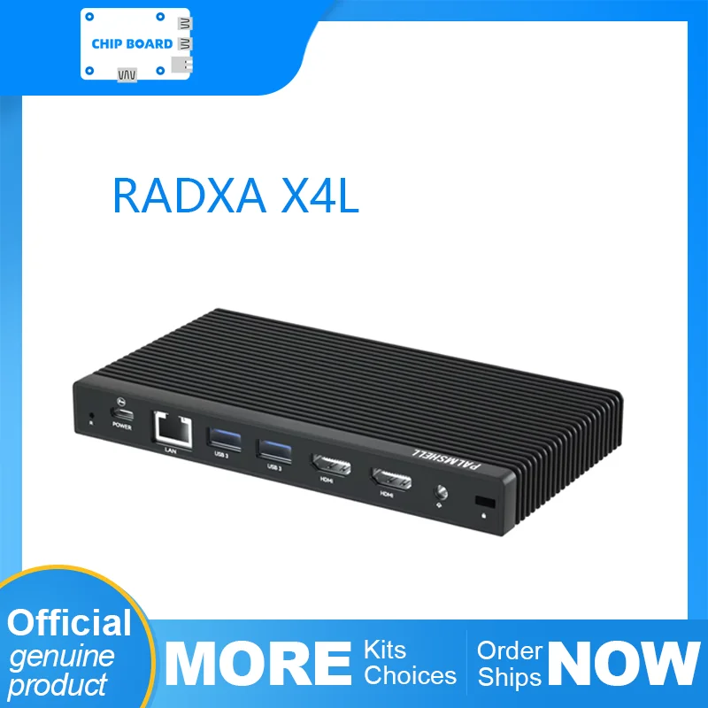 

Radxa X4L: Карманный ПК Intel N100, Dual 4K, 2.5GbE, NVMe и Wi-Fi 6