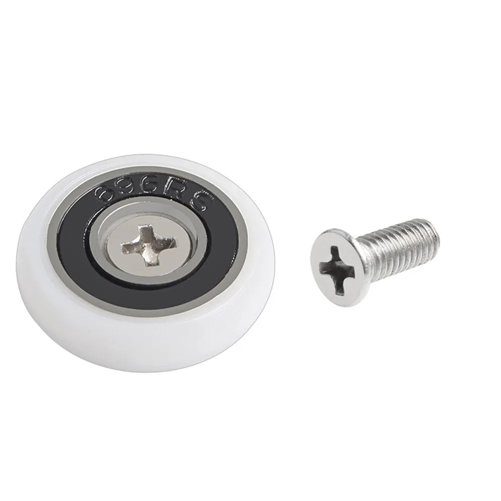 

Replacement Shower Door Rollers 19 23 25mm 8*Screws Hot Sale Baths Parts For Shower Enclosures Replace Showers