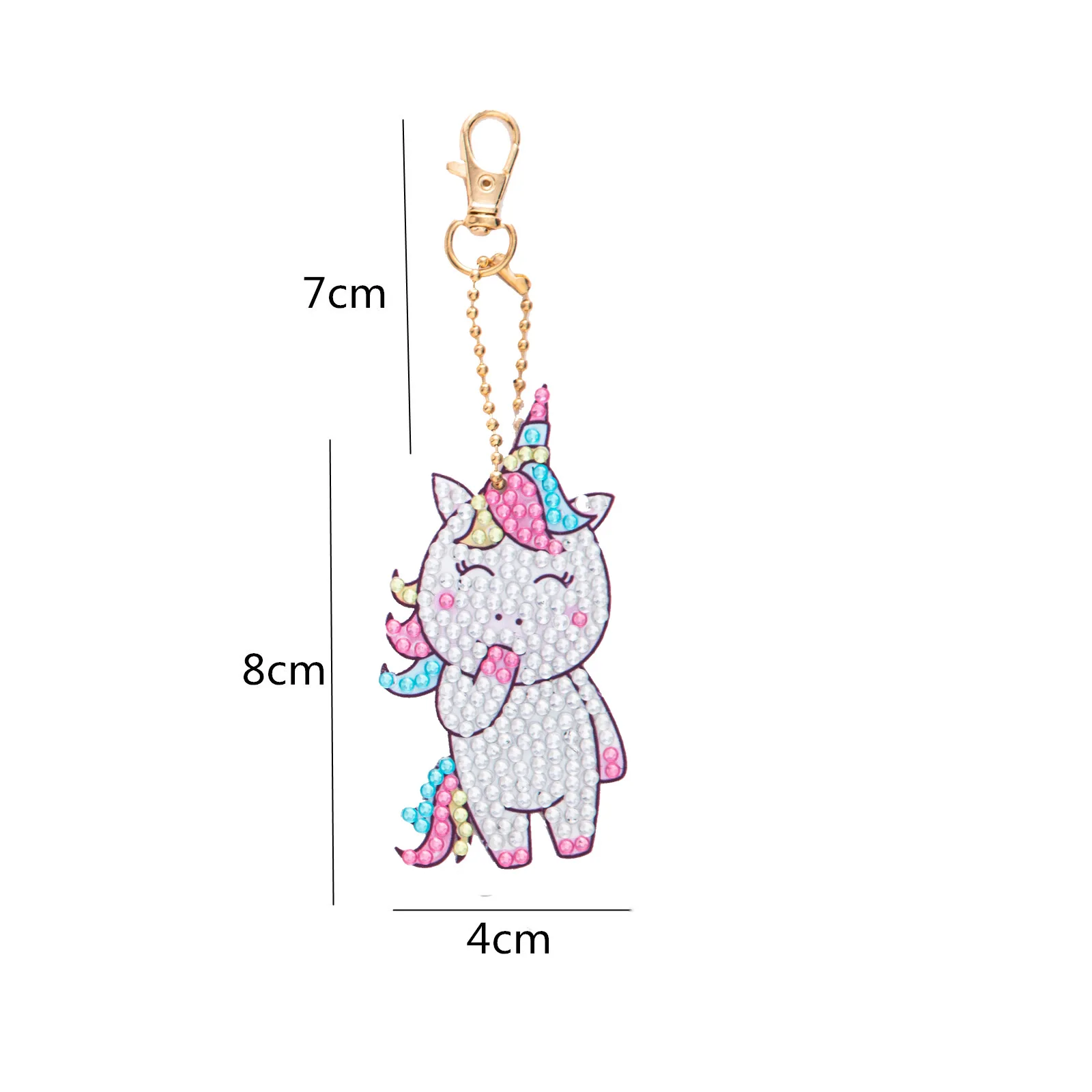 Hot-Selling DIY Unicorn Diamond Painting Stickers Kids Birthday Gift Ornament Souvenirs Colorful