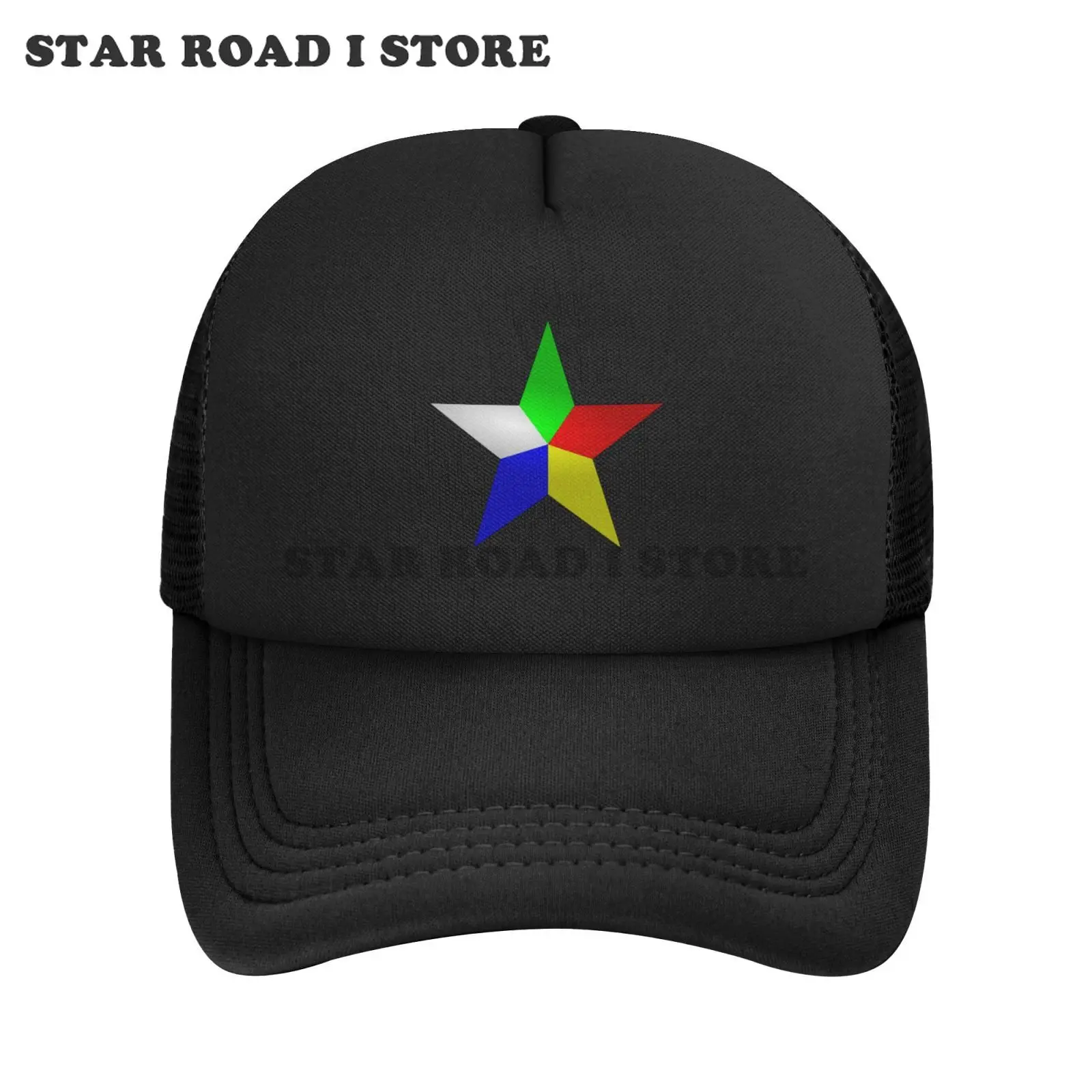 New Arrival Casual Mesh Baseball Cap Druze Star Adjustable Snapback Hat for Hip Hop Trucker Cap for Unisex