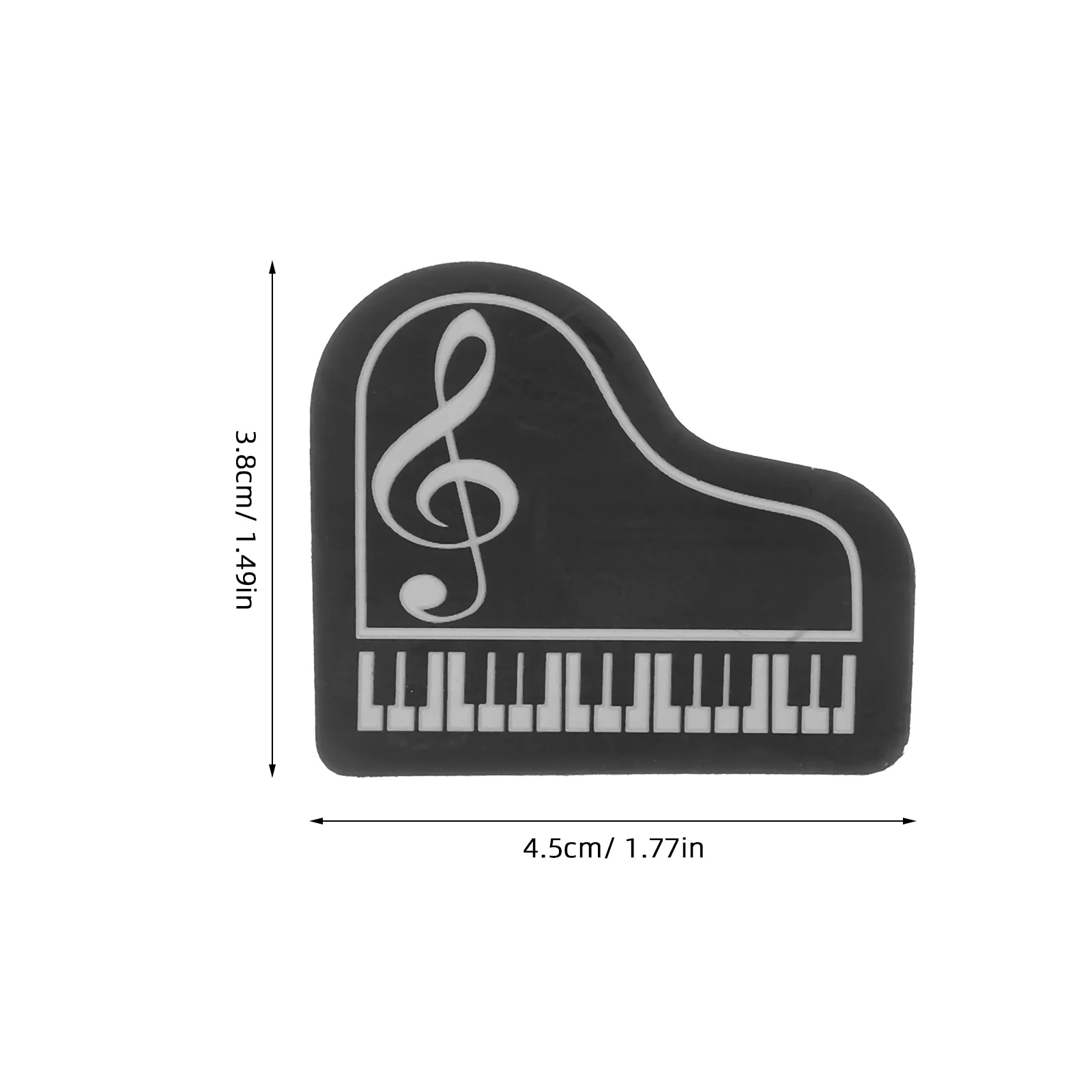 20 stuks pianovormige schattige kleine gummen voor studenten schoolklas beloningen terug naar school geschenken mini gummen bulk