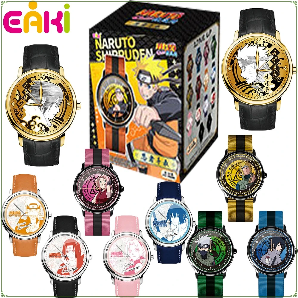 

New Genuine EAKI Naruto Classic Anime Characters Watch Series Trendy Blind Box Waterproof Decorative Accessories Surprise Gifts