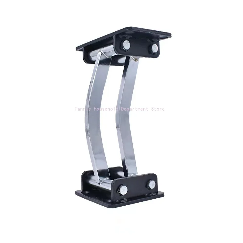 1Pcs Sofa Couch Backrest Front Black Moving Adjustment Swing Hinge Bracket