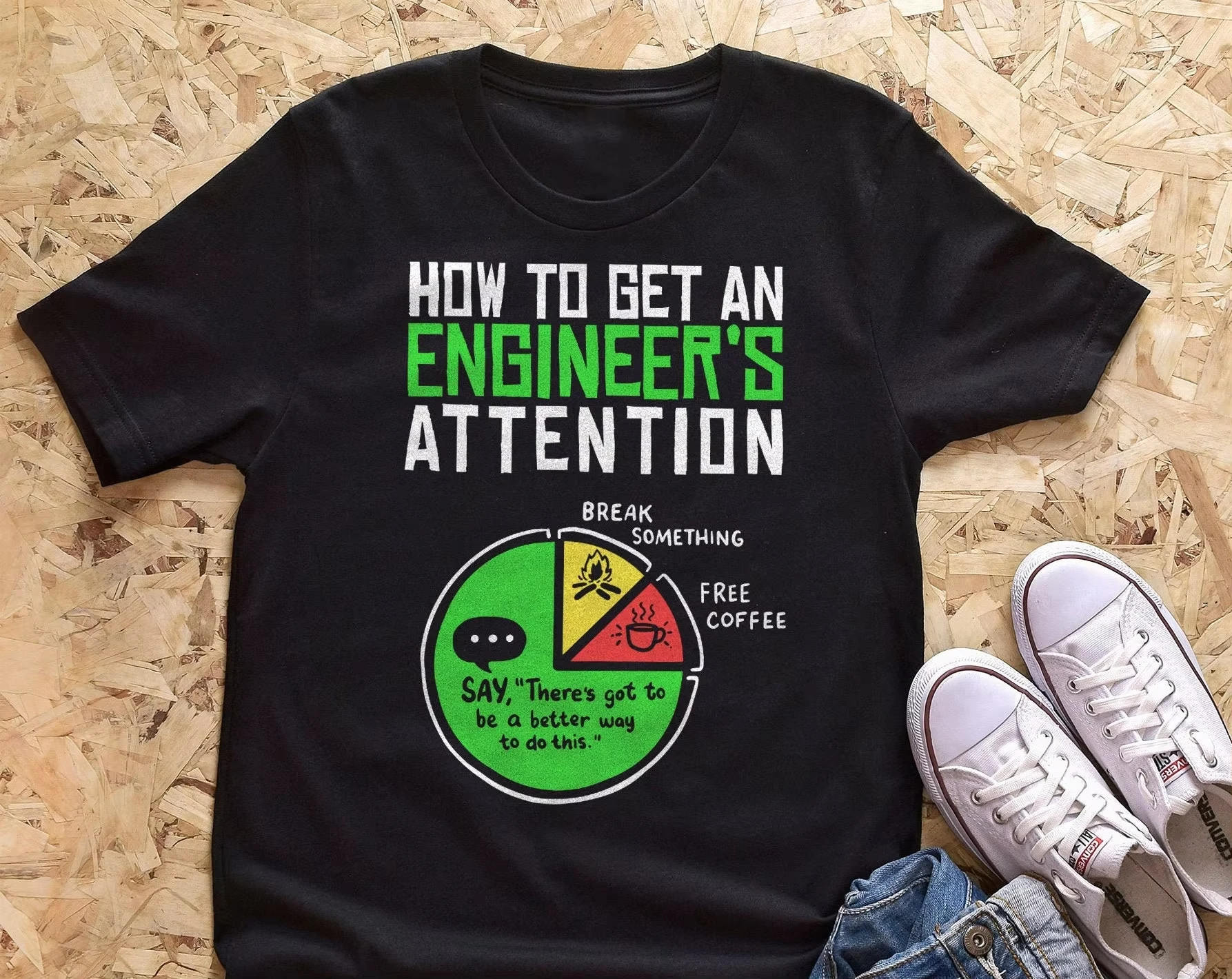 Lustiges Ingenieur-Shirt für Männer, T-Shirt für Ingenieur-Enthusiasten, T-Shirt für Wissenschafts-Nerds, Programmierer und Entwickler, T-Shirt für Maschinen- und Chemieingenieure – Detail 3