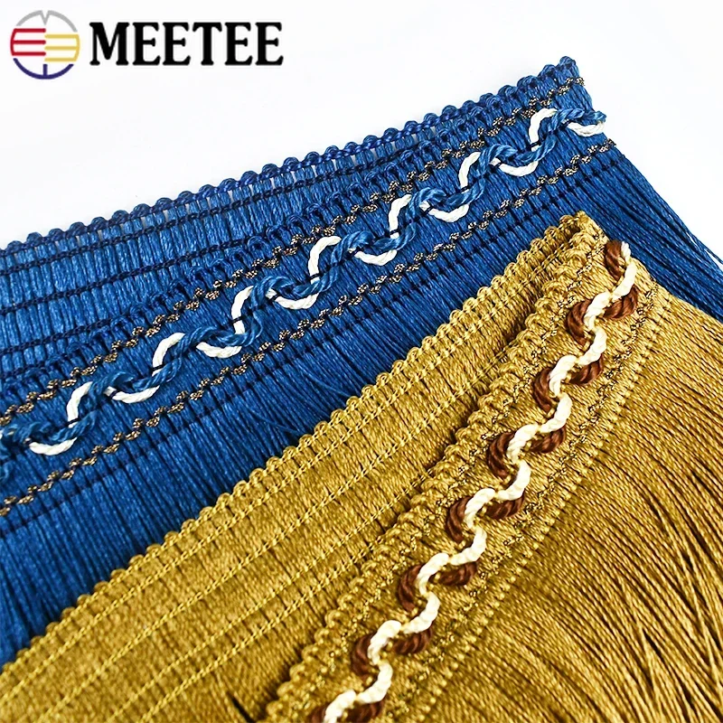 1/2M Tassel Fringe For Garment Lace Trim Band Curtain Home Textile Ribbon Tassels Dresses Trimming Fringes DIY Sewing Accessorie