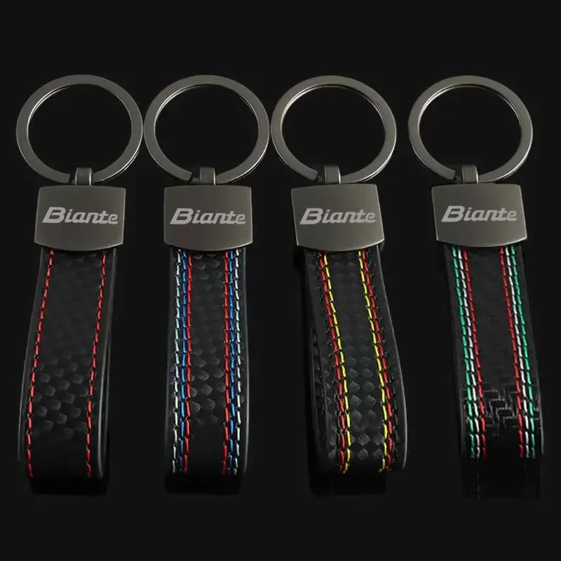 Car Key Chain Holder Carbon Fiber Auto Styling Keyring Ornament Keychain for Biante CX7 CX5 CX30 RX8 Premacy