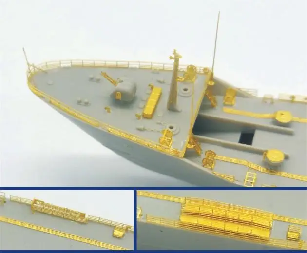 Shipyard J7019 1/700 Scale Chinese Navy 072A Tank Landing Ship(FOR  TRUMPETER 06728)