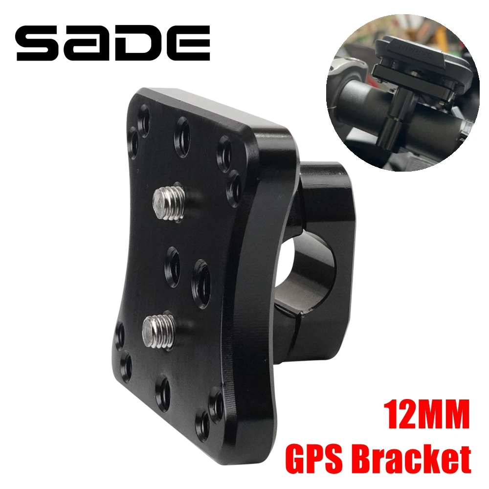 12MM GPS Bracket Motorcycle Navigator Mount for AMPs Pattern for Africa Twin, R1200 GS/GSA, Tenere 700, Super Tenere, Tuareg 660