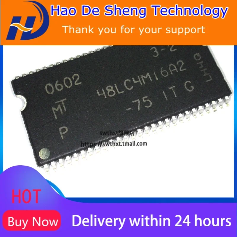 

10PCS/LOT MT48LC4M16A2P-75IT:G 64MB TSOP-54 New Original in Stock