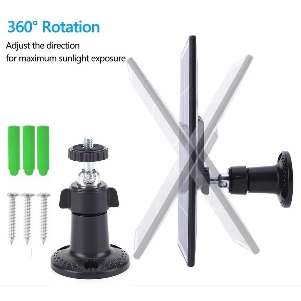 Adjustable 3W 5V Solar Panel System For Garden Fountain Water Pump Security Camera Power Supply Via USB Port