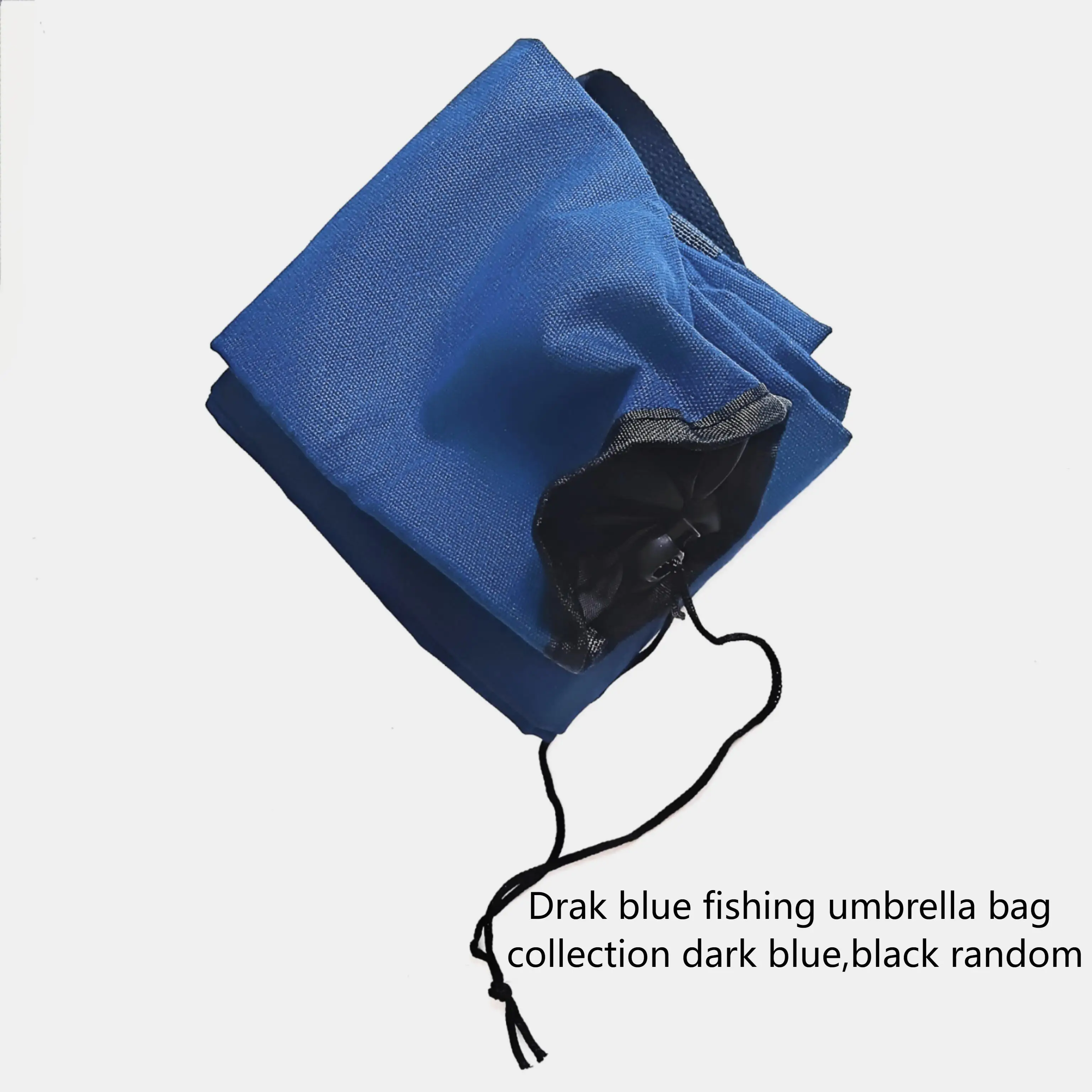 Tragbare Angelruten-Tasche aus Canvas für den Außenbereich, verstärkte Angelregenschirm-Tasche für das Angeln in der Wildnis, faltbare, leichte Regenschirm-Tasche für das Nachtangeln. – Detail 5