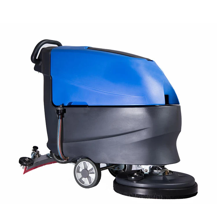 Camminata dietro il pavimento Spazzatrice versione batteria Spazzatrice per la pulizia della polvere del pavimento Spazzatrice