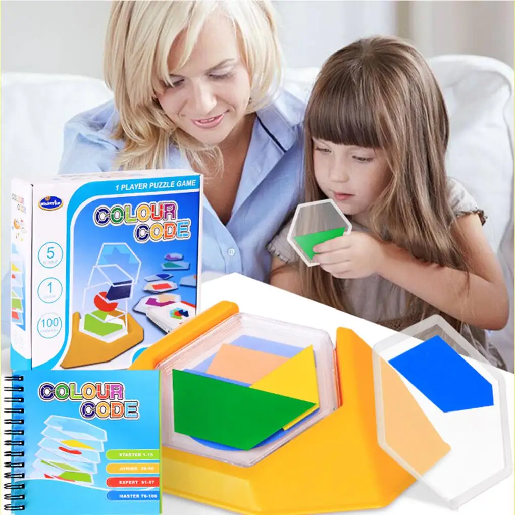 Color Code Puzzle Educational Logic Game Reasoning Toy Party Supplies