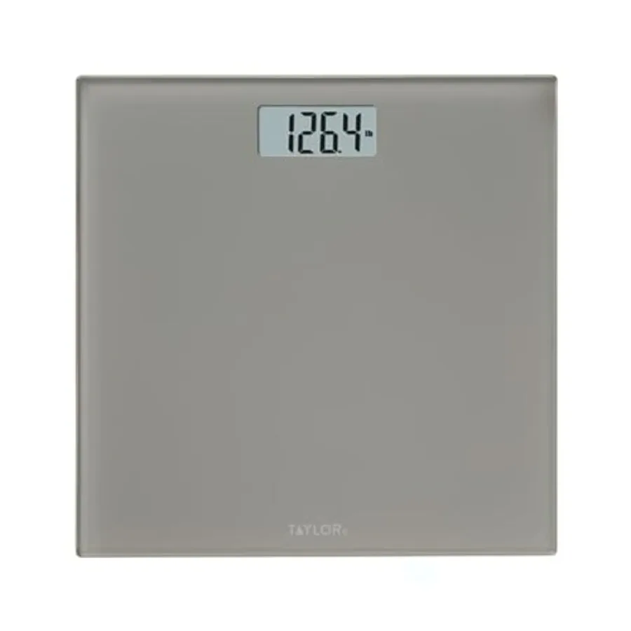 

Digital Scales for Body Weight, 350 LB Capacity Bathroom Scale, 11.0 x 11.0 Inch Durable Glass Platform, Battery Powered, Easy