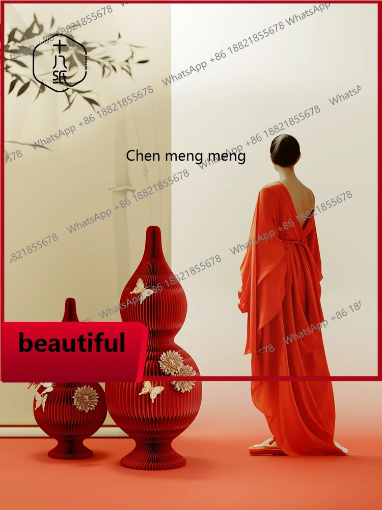 

X Living room decoration ornament home, entrance door entrance creative gourd tree