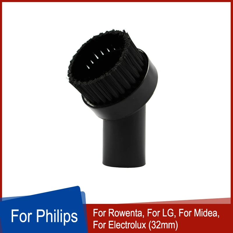 

32mm Universal Round Brush Mixed Brush Head Vacuum Cleaner Attachment Accessories Home Cleaning Tool PP Brushes