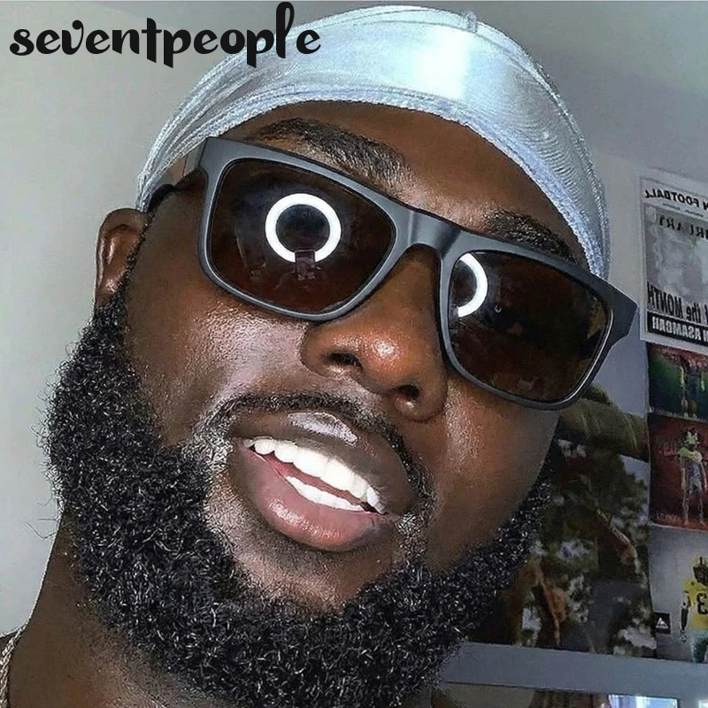 

Retro Polarized Square Sunglasses Men 2026 Luxury Brand Classic Driving Oversized Punk Sun Glasses Male Fashion Steampunk Shades