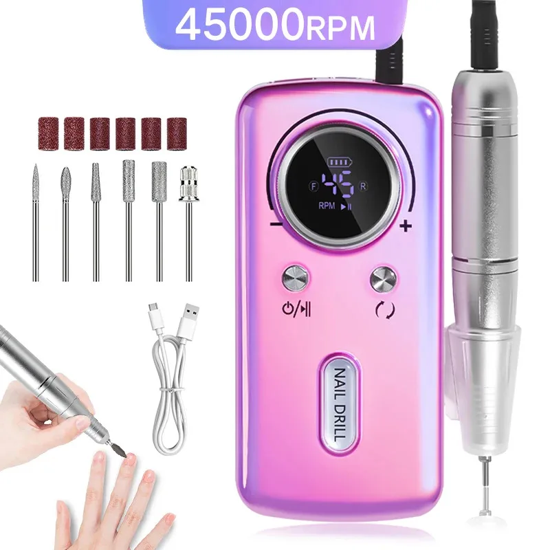 45000rpm-nail-drill-machine-with-hd-lcd-display-rechargeable-nail-sander-for-manicure-portable